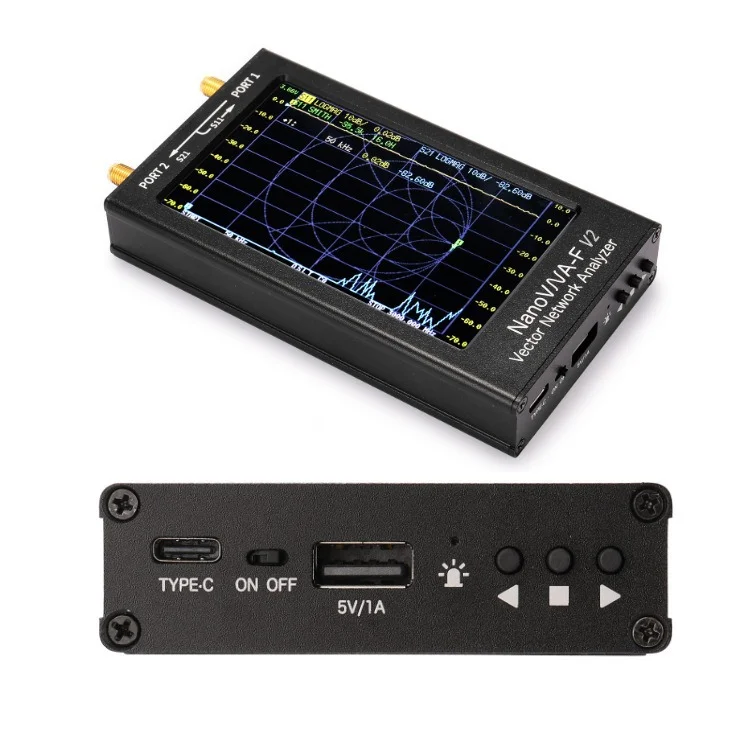 Векторный сетевой анализатор HTOOL V2 50 кГц-3 ГГц VHF UHF VNA HT08 9 Набор зондов ближнего