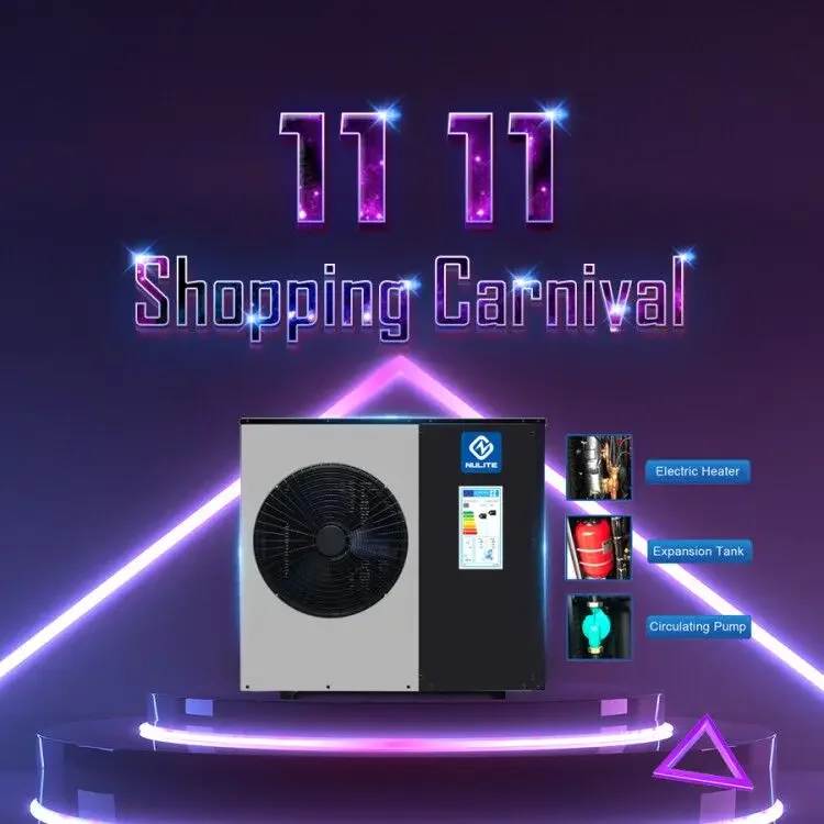 Nulite 15 кВт erP A+++ инверторный тепловой насос постоянного тока с подогревом