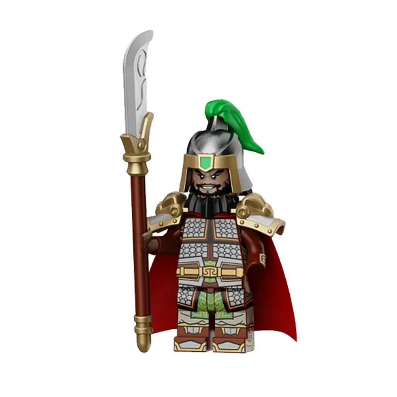 Новая романтика трех королевств: воин Юэ Фэй в сборе миниатюрная кирпичная