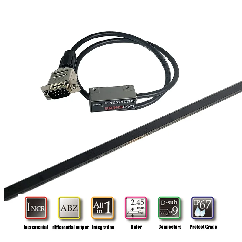 PSLH080 Встроенный датчик инкрементного обнаружения с дифференциальным выходом и