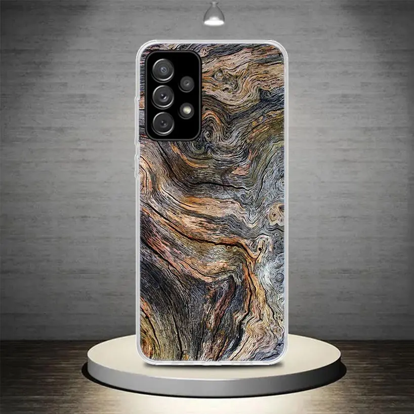 Чехол для телефона с деревянным узором Samsung Galaxy A54 A52 A53 A14 A12 A13 A24 A22 A23 A34 A32 A33 A04S A03S A02S
