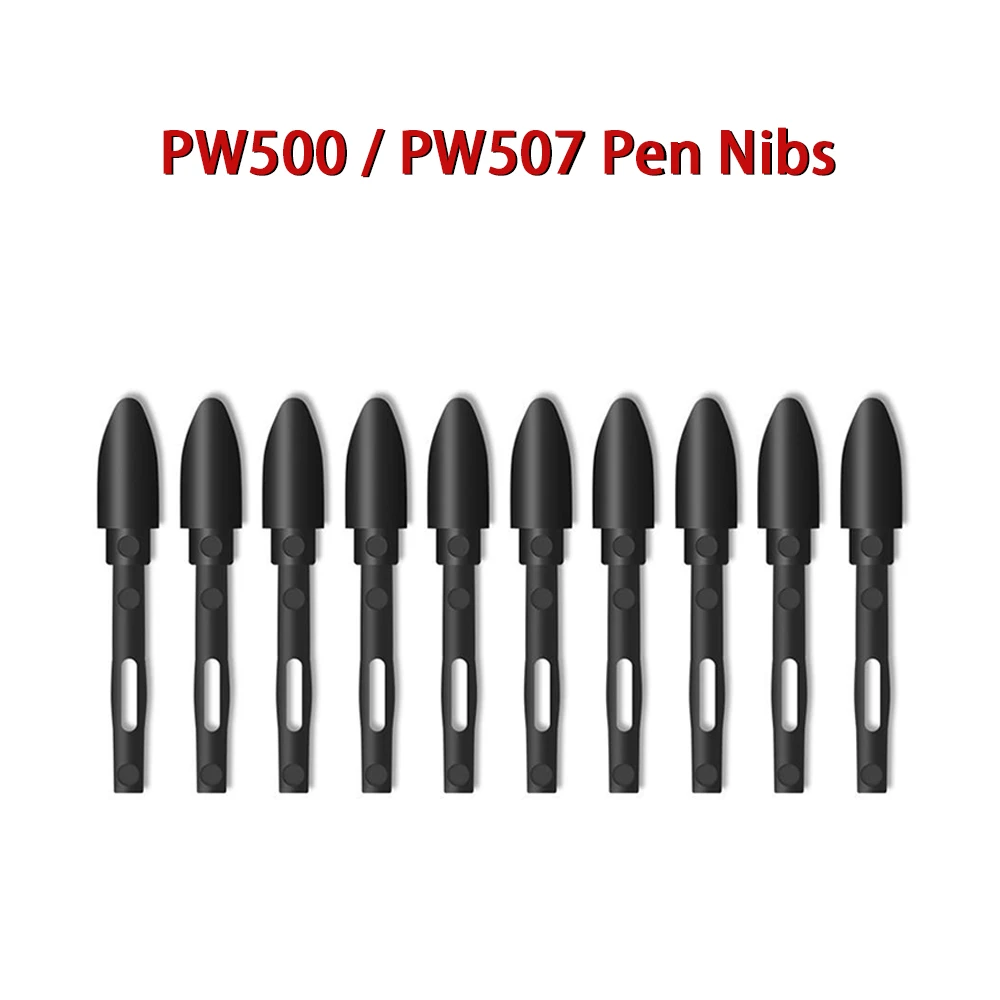 

High Quality Replacement 10Pcs PN05 Wear-resistant Pen Tibs For HUION PW500 PW507 Graphics Tablet Drawing Digital Pen Stylus Nib