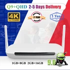Leadcool Q9 Android 9,0 IP TV Box Доставка из Франции Amlogic S905W 1080P 2,4G Wifi Leadcool Smart IP TV Box 4K Full HD медиаплеер