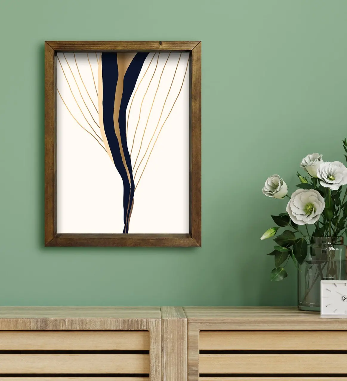 

BK Подарочный гостиничный стол с рамой из натурального массива дерева, 30x40 см-52