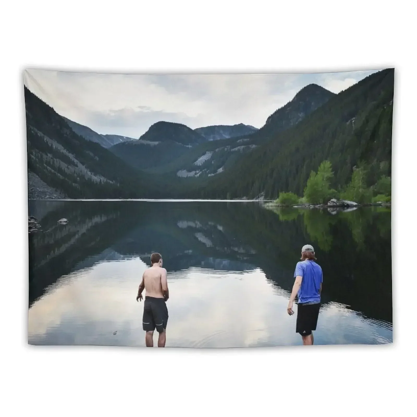 Гобелен с лавовым озером для декора спальни домашний гобелен