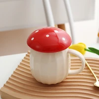 yomdid creative mushroom design cup ceramics coffee mug cute milk tea drinking ceramic cup water cups practical drinkware gift