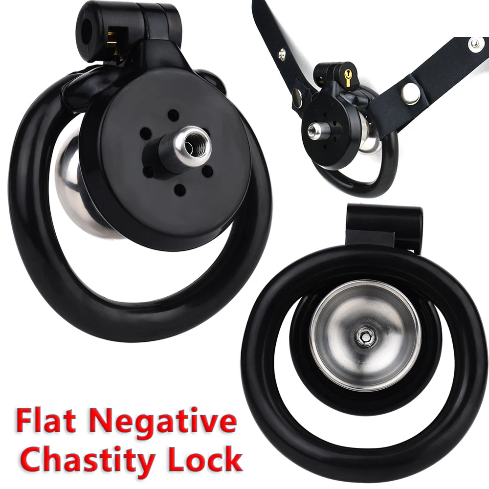 2025 Новый розовый плоский отрицательный замок целомудрия аскетическая клетка