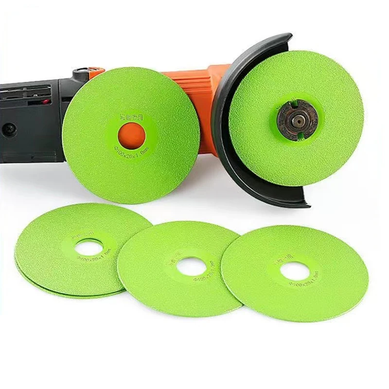 1Pc 100mm Rock Plate Flat Grinding Pad Ceramic Marble Trimming 45 Chamfer Cutting Blade Ultra Wide Fine Diamond Sand Saw Blade