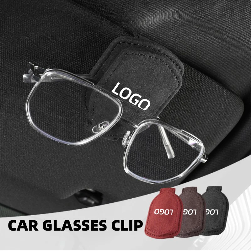 

Car Sunglasses Clip Sun Visor Glasses Holder Organize Accessories For Skoda Octavia 2 Rapid Kodiaq Superb Karoq Fabia Kamiq MK3