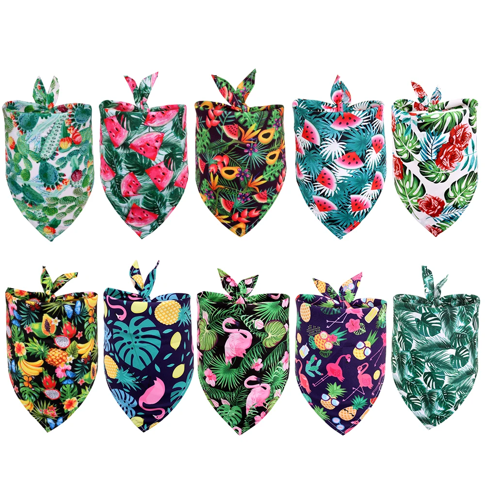 

Puppy Bandana Summer Cat Dogs Bulk Dog Bandana Scarf Small Accessories Summer Dogs Bandanas Dog Pets For Bibs 30pcs For Pet