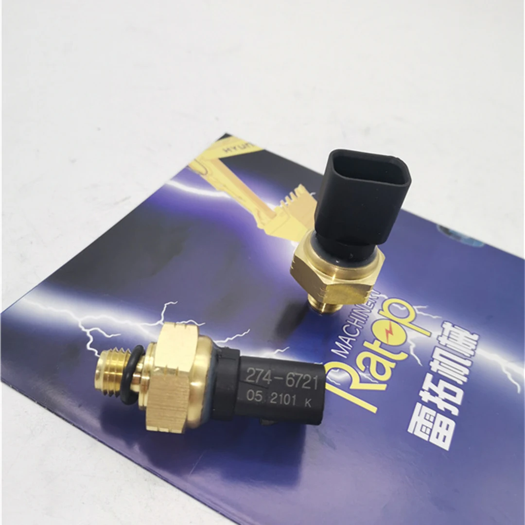 

320D E320D Excavator Oil Pressure Sensor 274-6721 2746721, C6.4 Pressure Switch