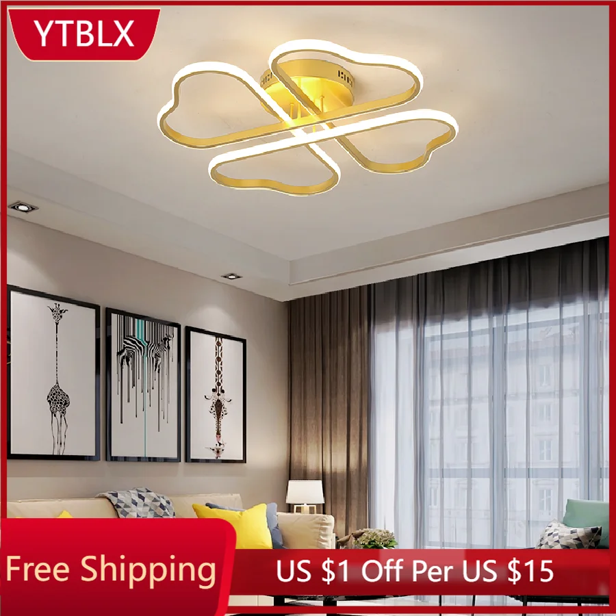 

Современная светодиодная потолочная лампа, простой потолочный светильник в виде персикового сердца для гостиной, спальни, столовой, домашний декоративный железный светильник для потолка