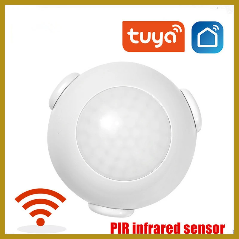 

Смарт-датчик движения Tuya с Wi-Fi и PIR-датчиком тела