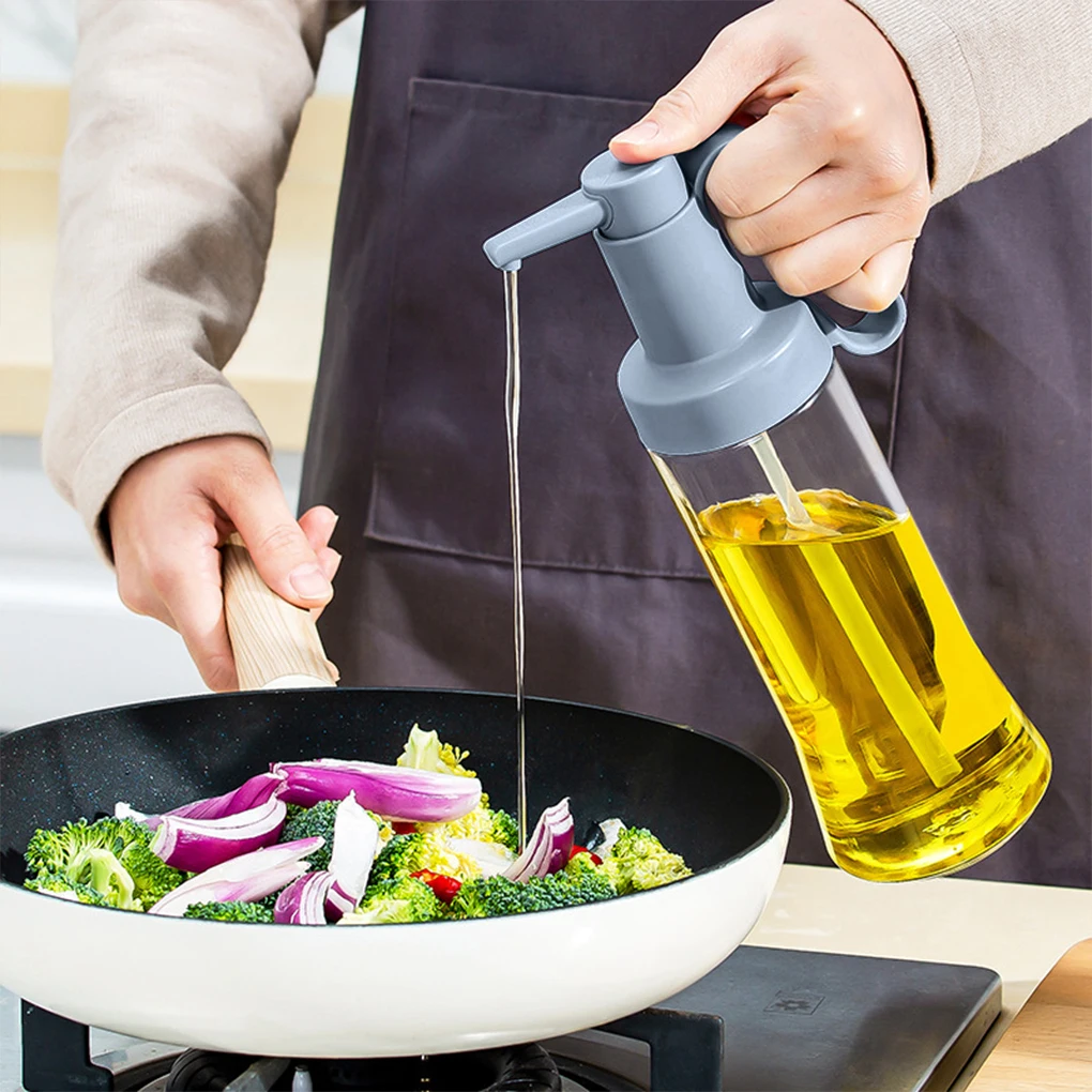 

kitchen set Oil Dispenser Barbecue Glass Mixing Condiment Bottle Vinegar Soy Sauce Spray Oiler Seasoning Condiment Bottle