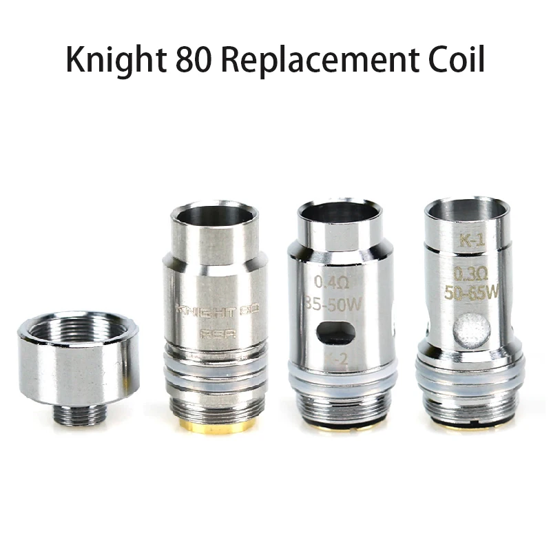 

Запасная катушка Knight 80 0,3 Ом/0,4 Ом, одинарная сетчатая катушка RBA core для Smoant Knight 80 Вт