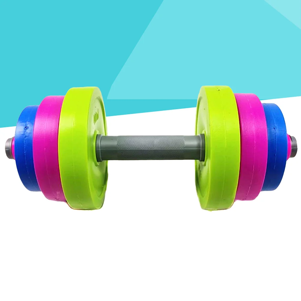 

Set Dumbbells Kids Weight Weights Handbarbell Fitness Dumbbell Exercise Dumbells Children Lifting Toy Bells Plastictoys Training