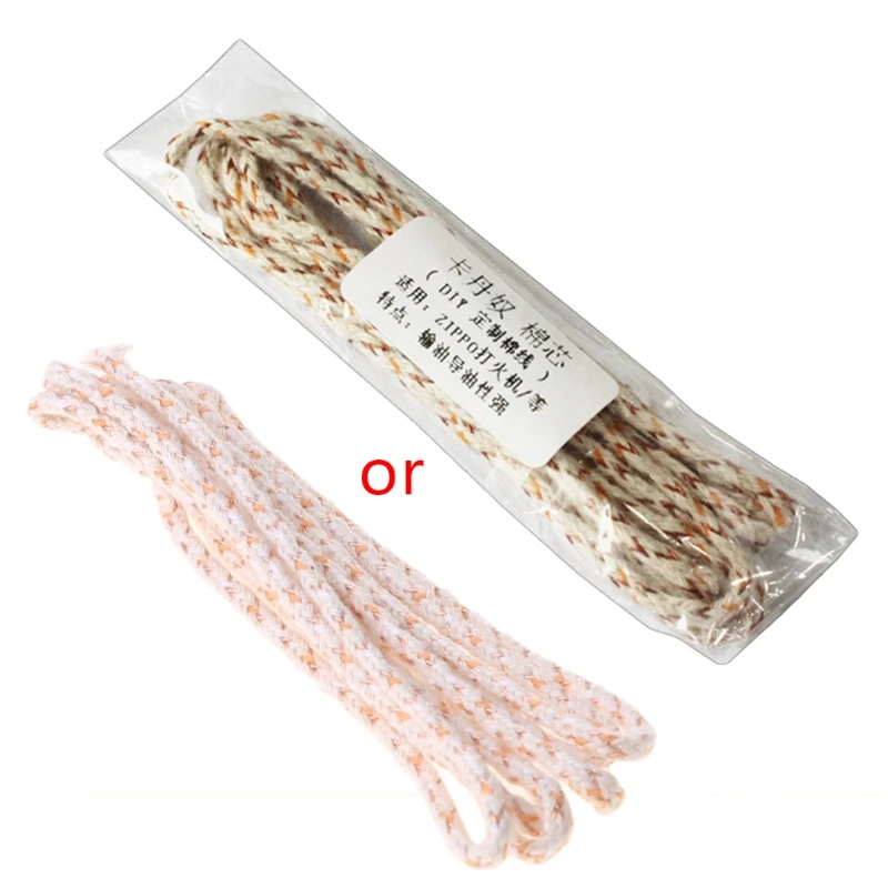 

1m Wire Cotton Core Wick Thread Kerosene Lamp Accessories Replacement f
