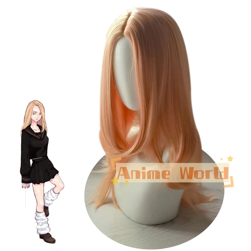 

Tokyo Revengers Season 2 Yuzuha Shiba Cosplay Wig Halloween Synthetic Hair Heat