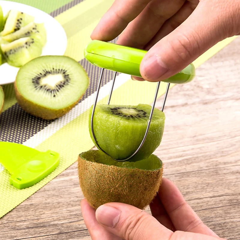 

Detachable Kiwi Cutter Kitchen Creative Fruit Peeler Salad Cooking Tools Lemon Peeling Gadgets Kitchen Gadgets and Accessories