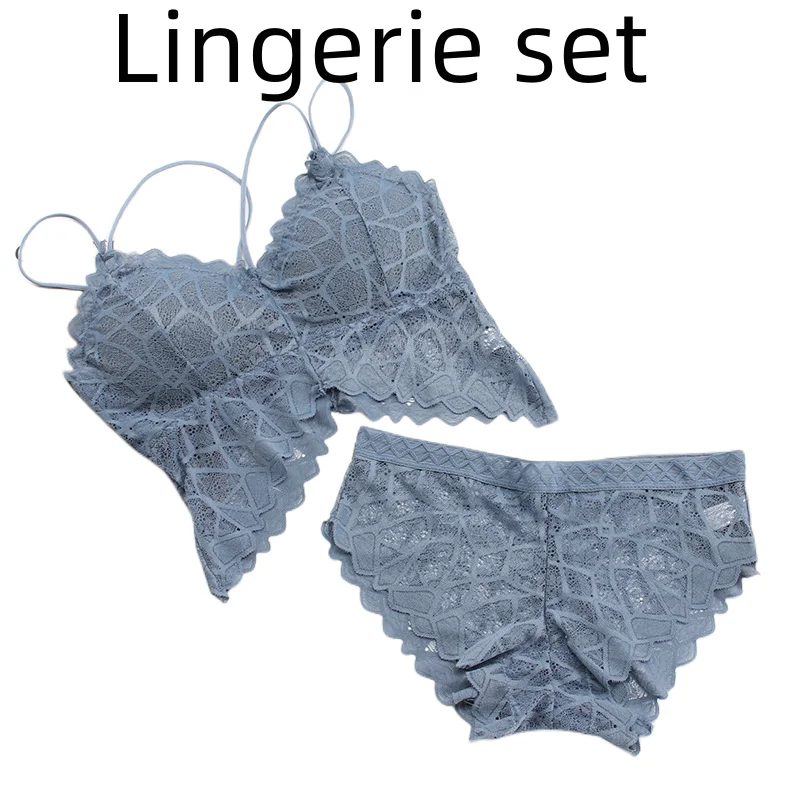 

Lingerie Set Bra Panty Sexy Lace Women Cup A Padding Push Up Red Fancy Ladies Femme Ensemble Resi Intimate Pantie Underwear