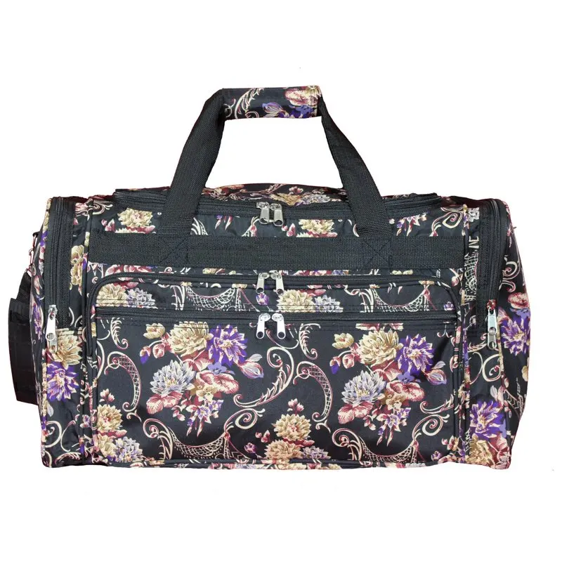 Floral Prints 19-inch Duffel Bag, Rose Lily