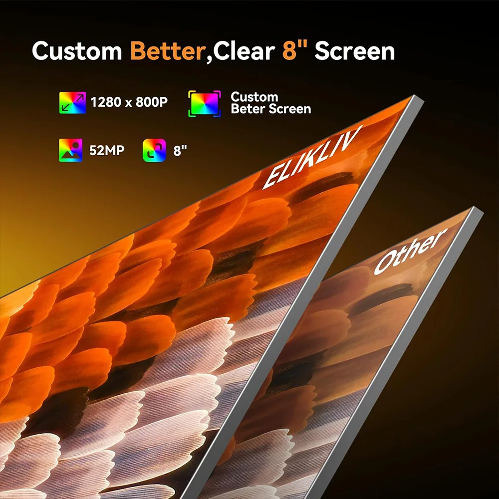 Микроскоп Elikliv EM4K 4K для электроники 2000x52MP HDMI цифровой микроскоп ремонта печатных