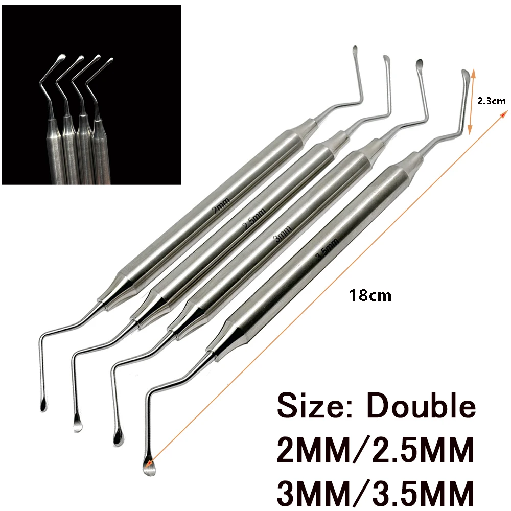 Стоматологическая кюретка Gracey периодические костные кюреты Perio Dental