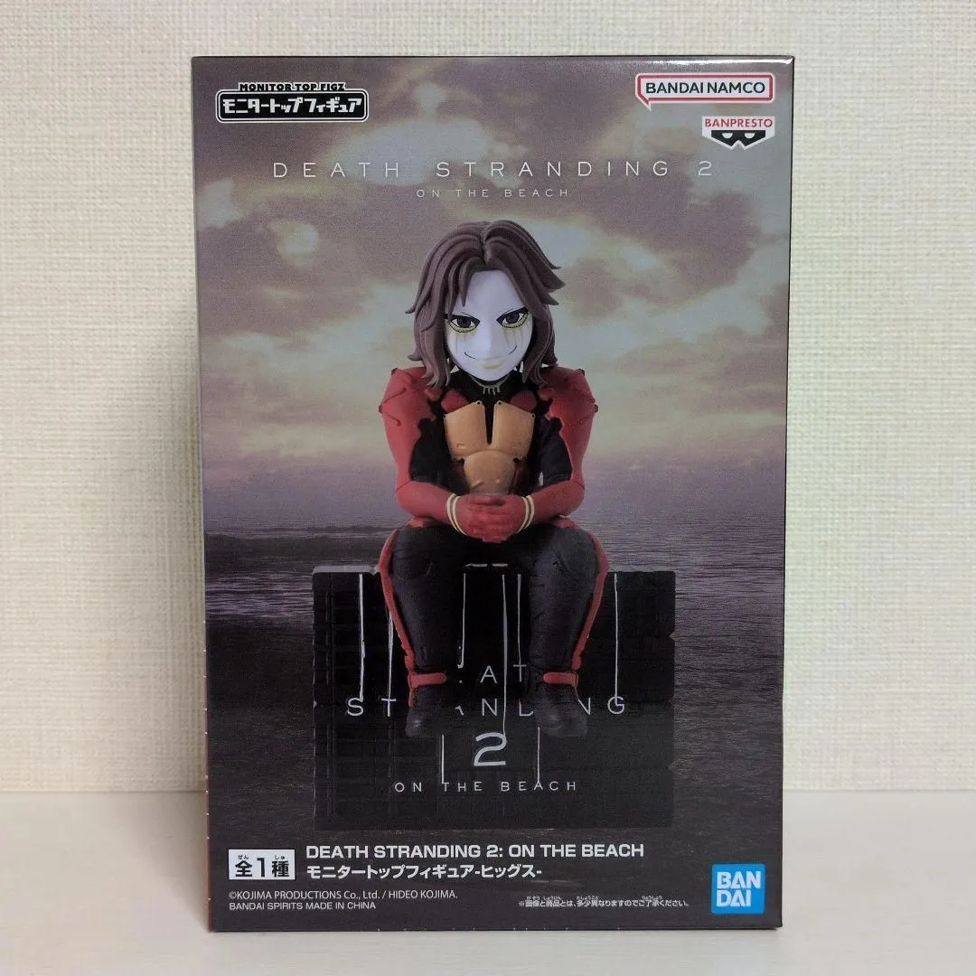 Фото Оригинальная фигурка Banpresto Death Stranding 2: On The Beach Monitor Top Figure Higgs Static Prize Figure, аниме-фигурка, модель, игрушка, в наличии №3
