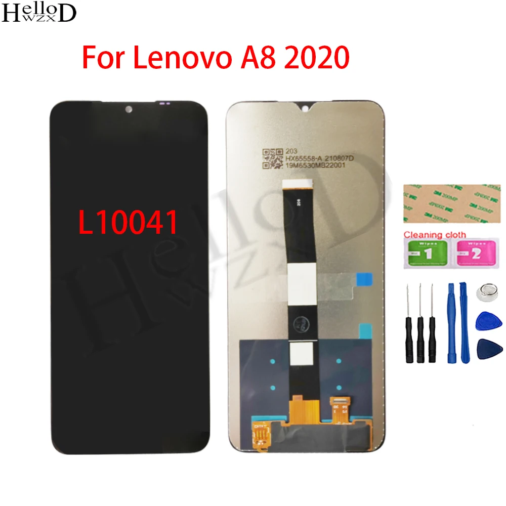 100% протестированный рабочий ЖК-дисплей для Lenovo A8 2020 L10041 сенсорный экран датчик