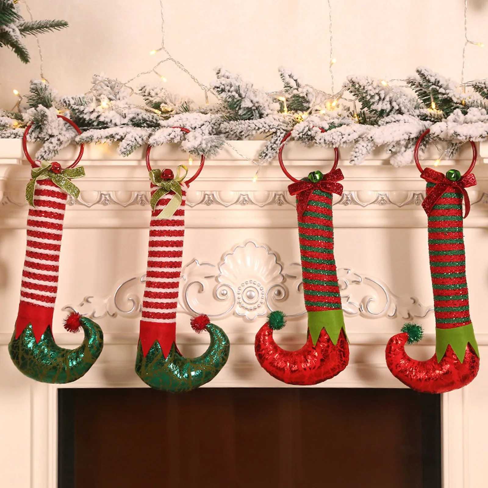 

И венок, рождественские украшения для ног, подарок для ног, Рождество, праздник, внутреннее и наружное украшение, вечевечерние, шар Mirro, подвесной светильник от потолка