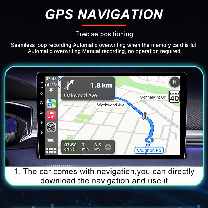 Фото Экран carplay 9,7 дюйма в вертикальном стиле для Tesla Экран Android Автомобильное радио для Dodge Ram 1500 5500 2012-2019 GPS-плеер 2 Din Стерео №4
