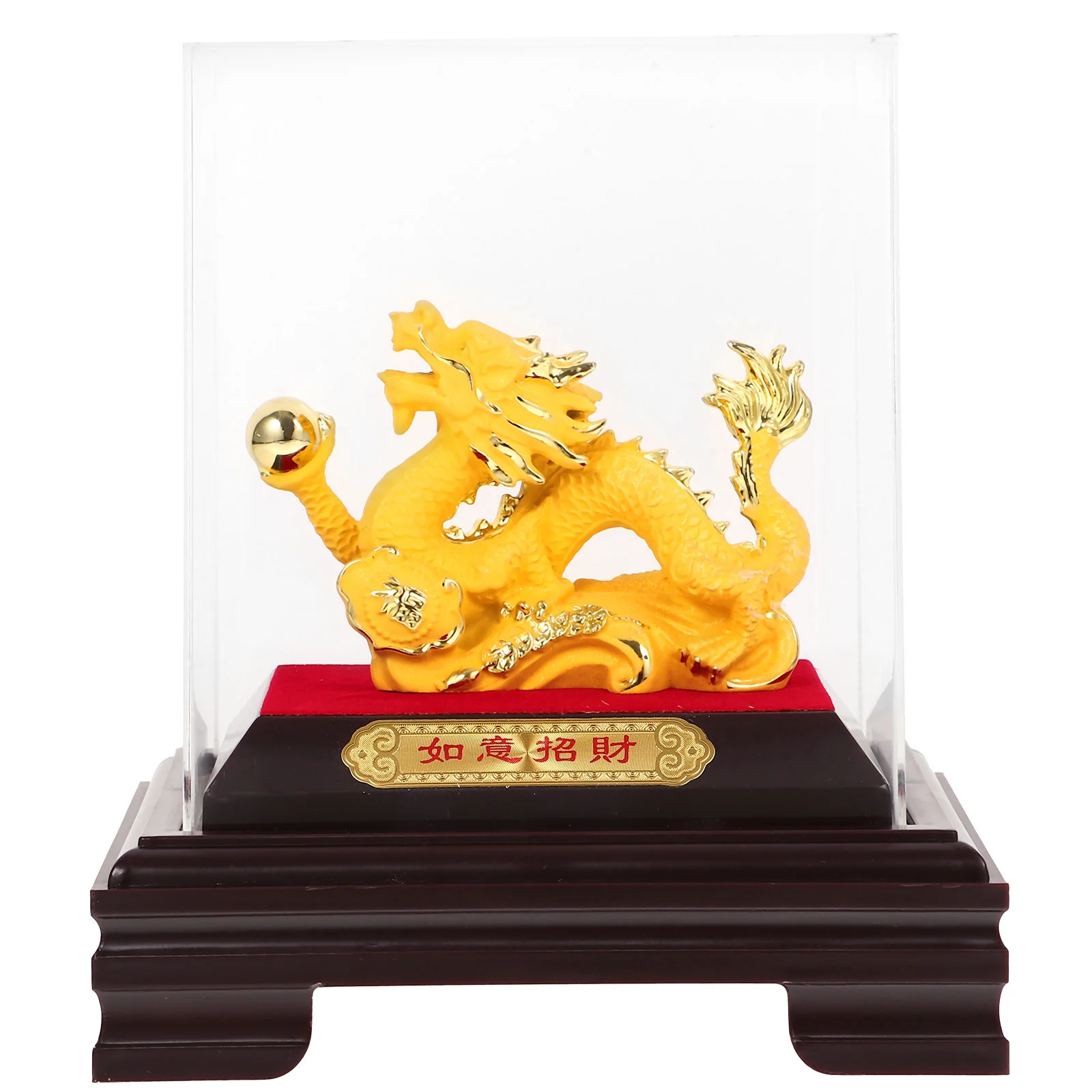 

Home Decor Dragon Shape Adornment Craft Ornament Ornaments Resin Decoration Statue
