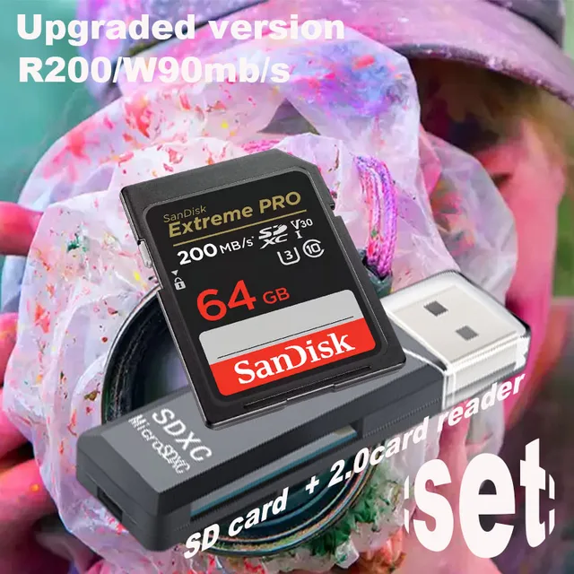 SanDisk Ultra Original SD card 32GB SDHC 64GB 128GB 256GB 512GB SDXC Class10 Memory Card C10 USH-1 Support for Camera Car DV SLR 6