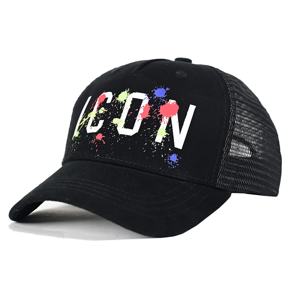 

DSQ2 Baseball Caps Men Women High quality Printing ICON Letters Design High Quality Mesh Hat Trucker Snapback Cap Dad Hats