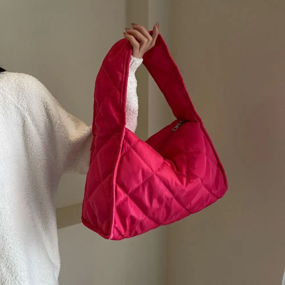 Модная большая вместительная сумка-тоут Stegan с вышитым ромбом повседневная