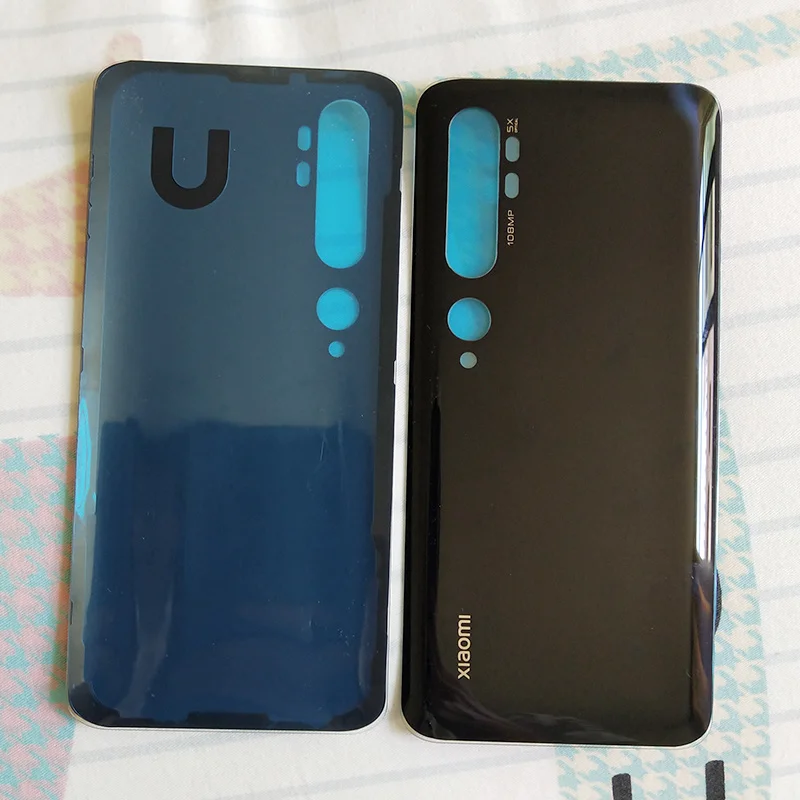 Стеклянная задняя крышка Xiaomi mi note 10 pro Крышка батарейного отсека cc9 Задняя
