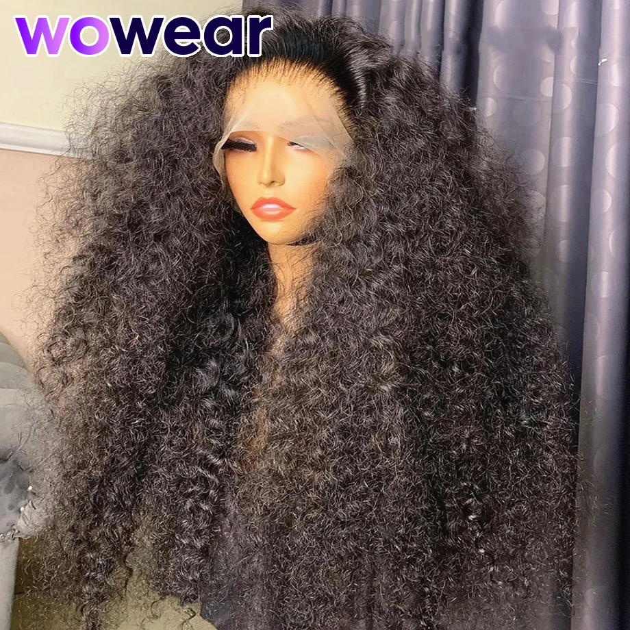 13X6 Hd Parrucca Frontale In Pizzo Onda Profonda 250 Densità Capelli Umani Ricci Glueless Parrucche Anteriori Con Onda D'Acqua Prepizzicate Per Le Don