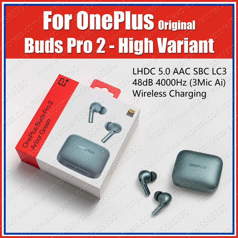 

E507A LHDC Dynaudio & OnePlus Buds Pro 2 TWS Smart ANC EarBuds Wireless Charging Bluetooth Earphones Dual Dynamic Sports Headset