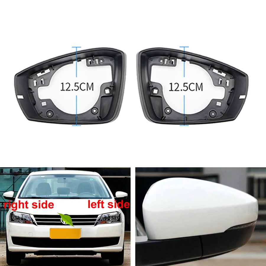 

For Volkswagen VW Lavida 2013 2014 Car Accessories Outer Rearview Mirror Frame Side Rear View Mirrors Cover Lid