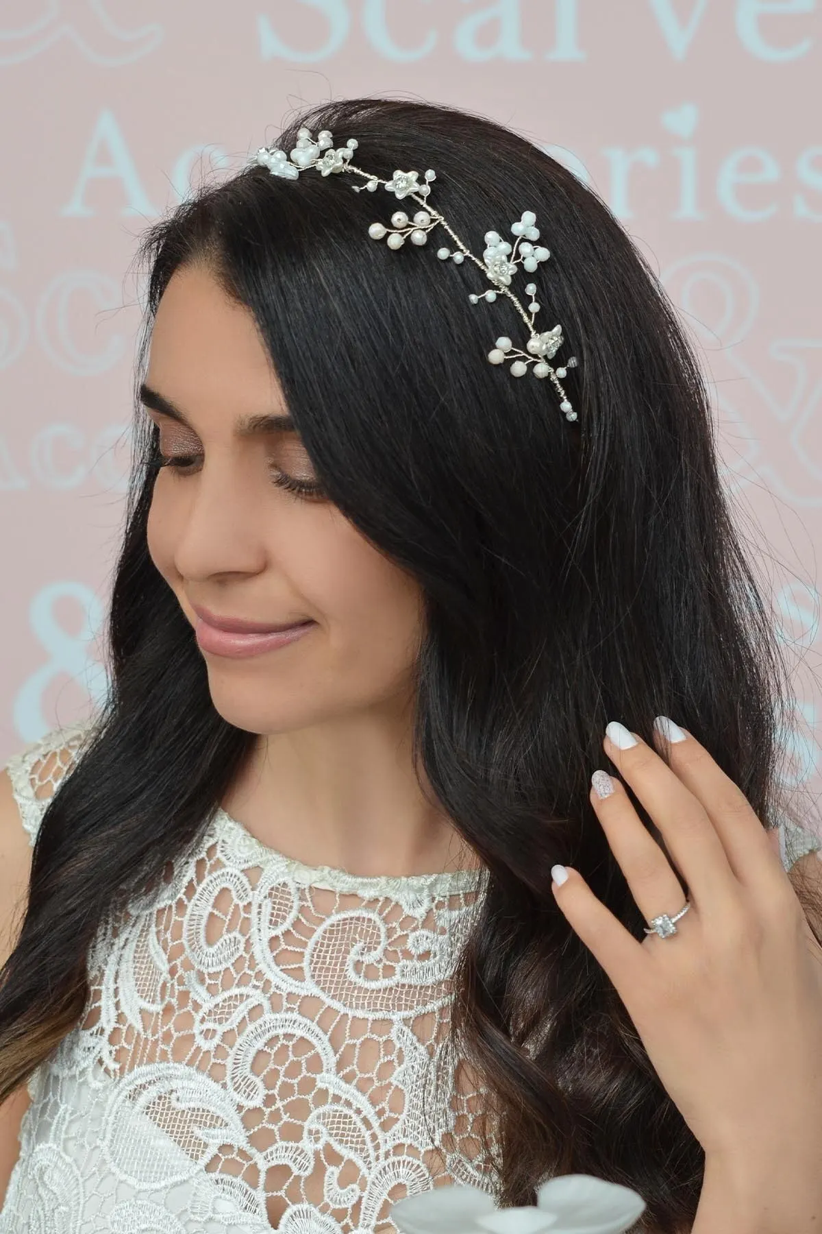 

Bridal Accessories Bridal Crown Outdoor Shooting Hair Accessory Wedding Handmade For Bride And Bridesmaids