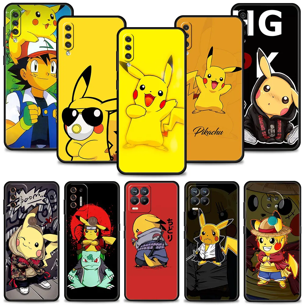 

Phone Case for Motorola One Fusion G200 G71 G60 G51 G41 G31 5G Edge X30 S30 for Nokia X100 G21 G11 Bumper Pikachu