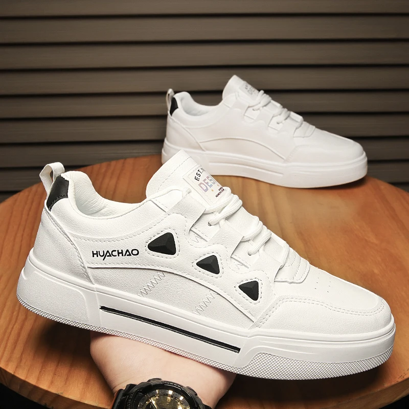 

Men's Causal Low Top Skate Shoes Breathable Lightweight Non-Slip Sneakers Comfort Fit Walking Shoes for Male