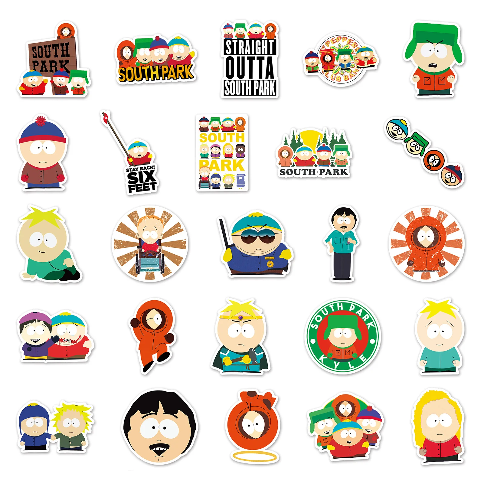 50 шт. Детские Водонепроницаемые декоративные наклейки с рисунком