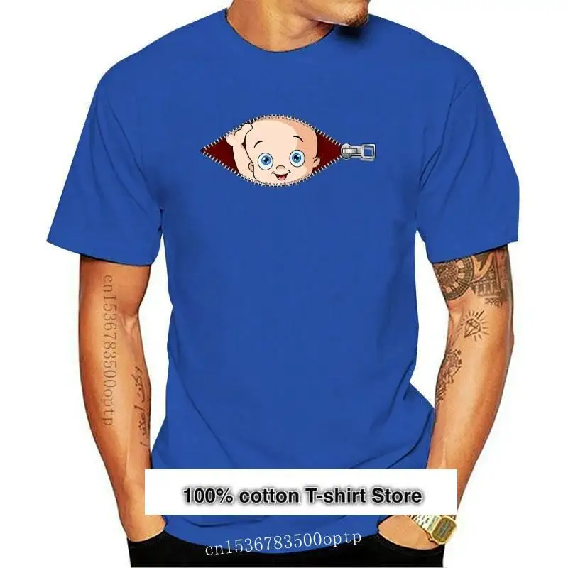 

Camiseta divertida con cremallera para mujeres embarazadas, ropa de maternidad, anuncio de embarazo, nueva, envío directo