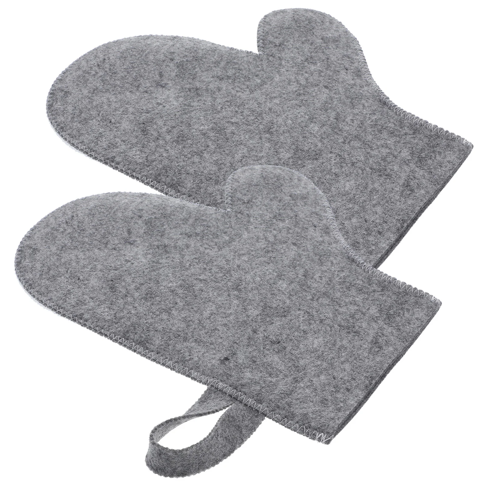 

Felt Sauna Gloves Comfortable Bathing Kits Body Scrubbing Back Mitt Massaging Tools