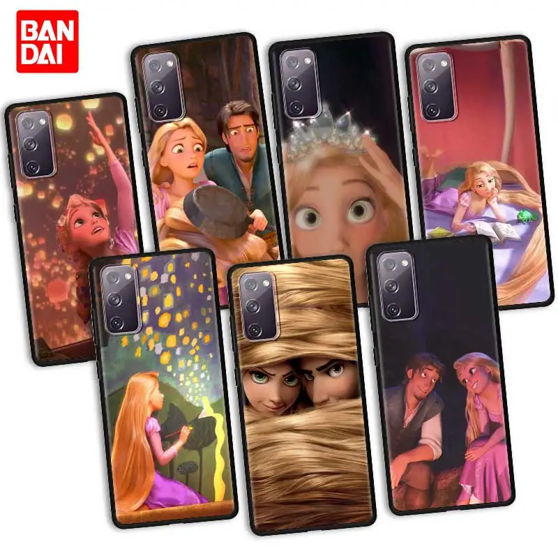 

Princess Rapunzel Disney Phone Case for Samsung Galaxy S20 FE S21 S10 S9 Plus Ultra 5G S20fe S21fe S20ultra Coque Cover Silicone