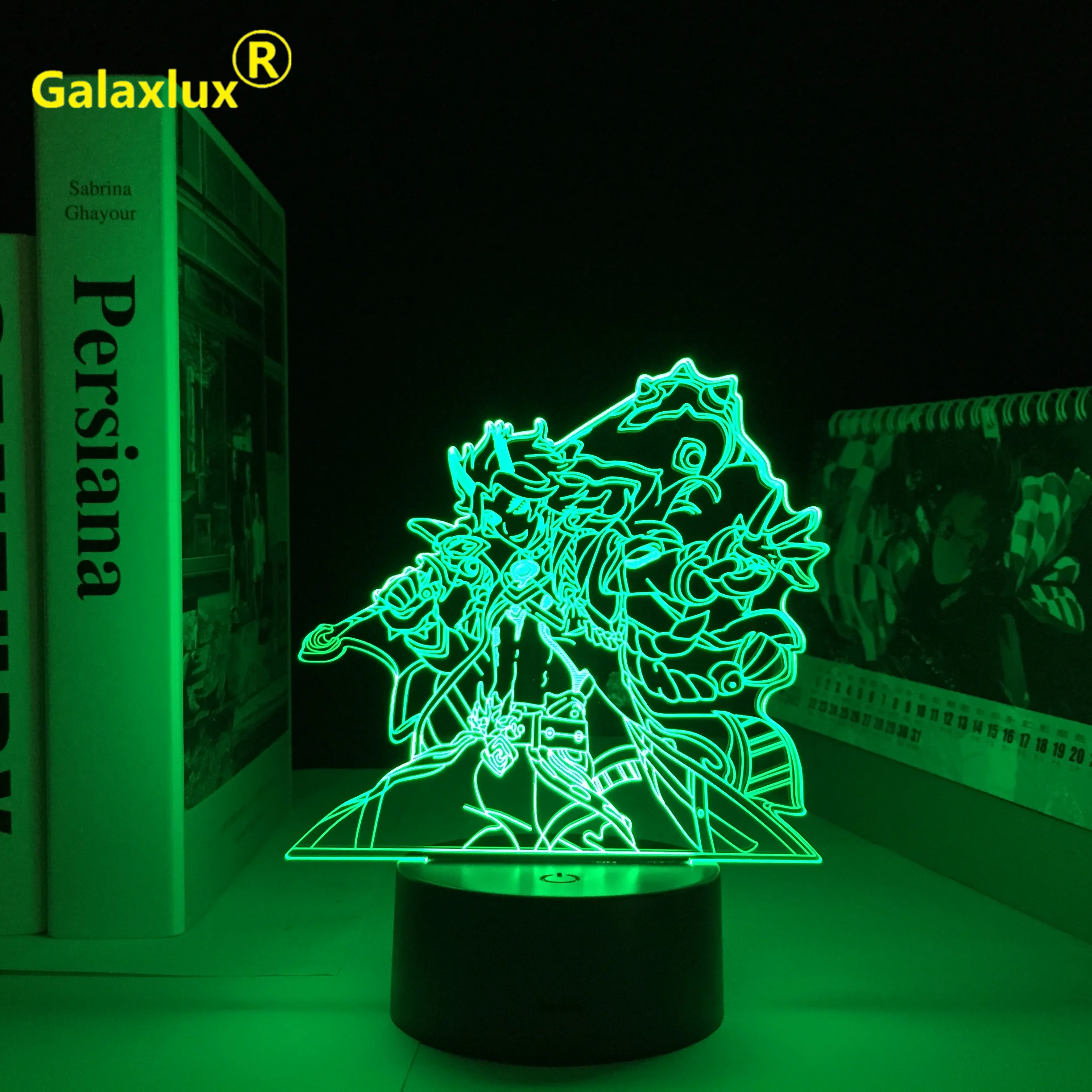 

Ударопрочный 3D светодиодный ночник Arataki Прокат Genshin для детской спальни Декор подарок на день рождения Genshin ударопрочный ночник Прямая поставка