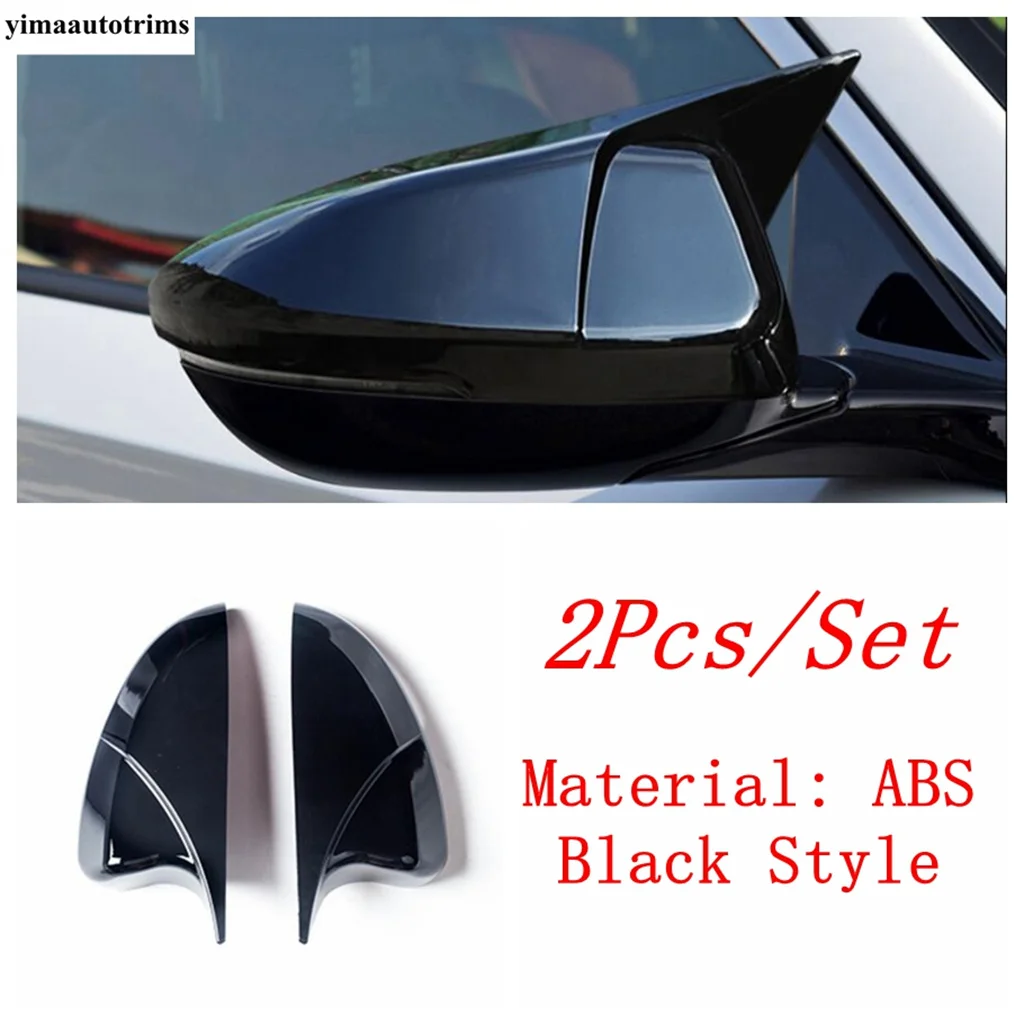 

Дверное зеркало заднего вида, защитная крышка, декоративная накладка для Honda Accord 10 2018-2022, черные аксессуары, внешний комплект