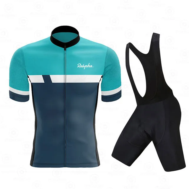 Ralvpha 2021 Men's Racing Cycling Suits Tops Triathlon Go Bike Wear Quick Dry Jersey Ropa Ciclismo Clothing Sets | Спорт и