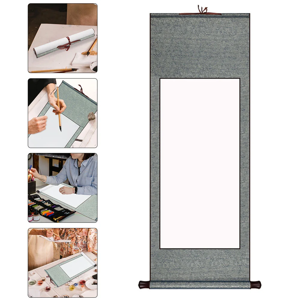 

Chinese Calligraphy Paper Blank Hanging Scroll Paper Drawing Scroll Paper